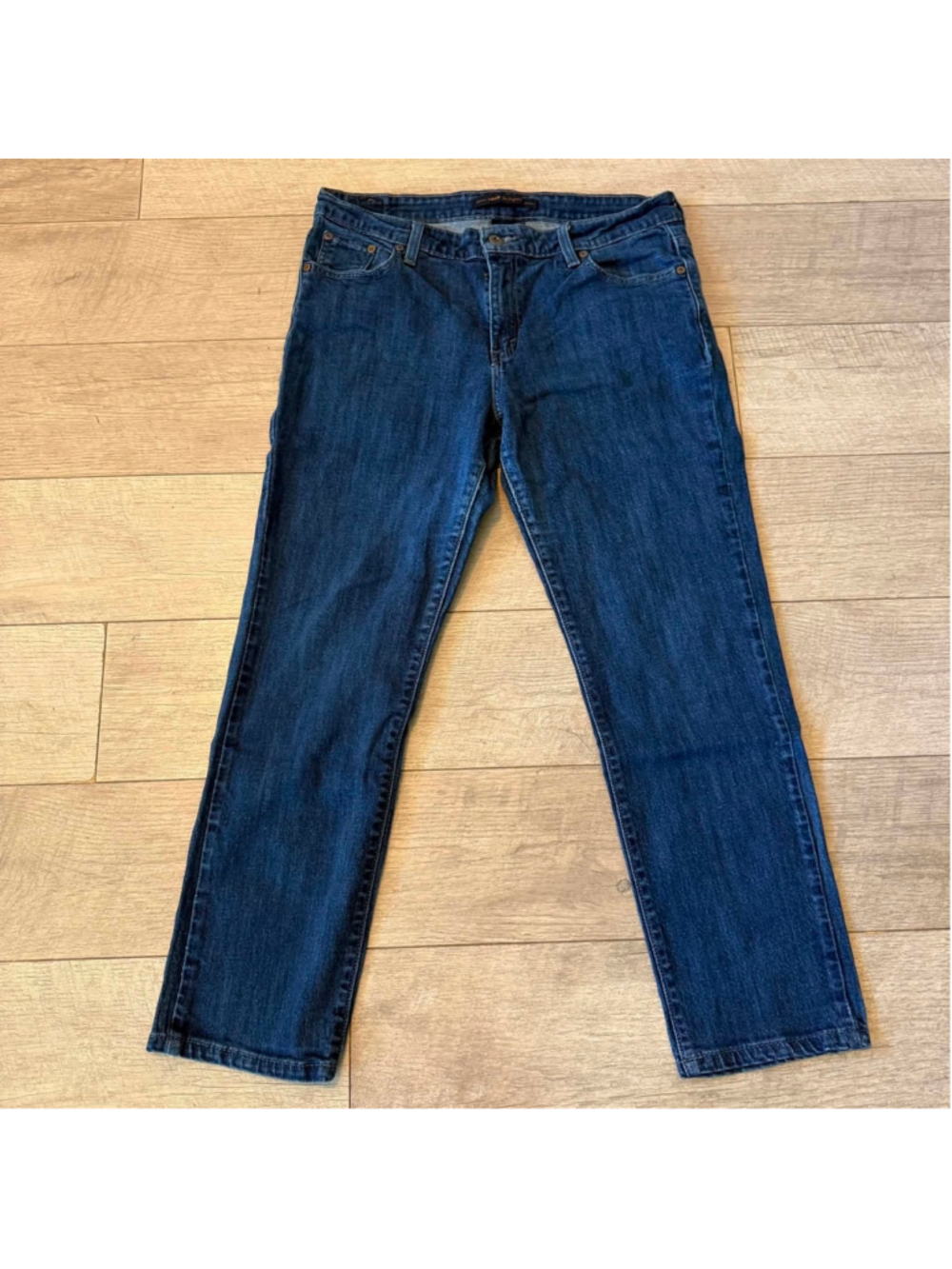 Women's Levi's Mid Rise Skinny Jeans Blue Size 14